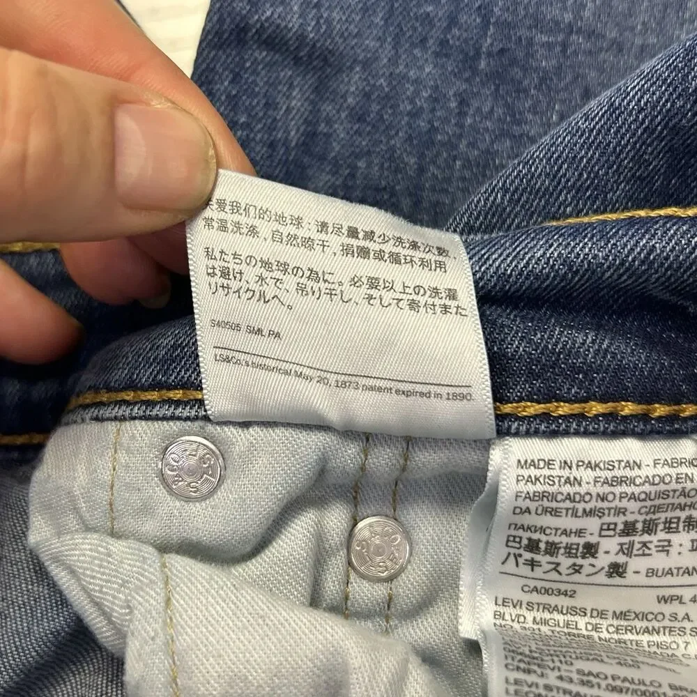 Levi’s 569 Denim 36x32 Men’s Blue Jeans Medium Wash Relaxed Fit
